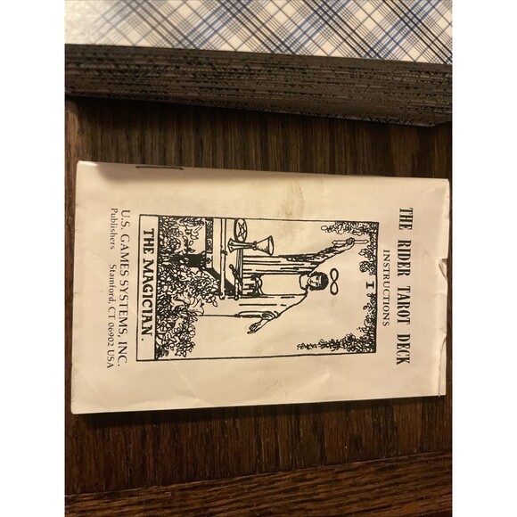 Vintage Rider Waite Tarot Card Deck US Games Smith 1971 Complete 78 Switzerland - Picture 4 of 12